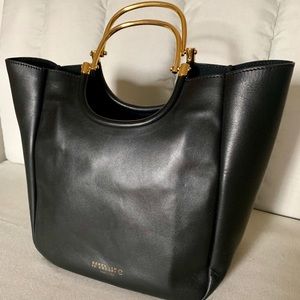 Derek Lam Medium Black Leather Handbag